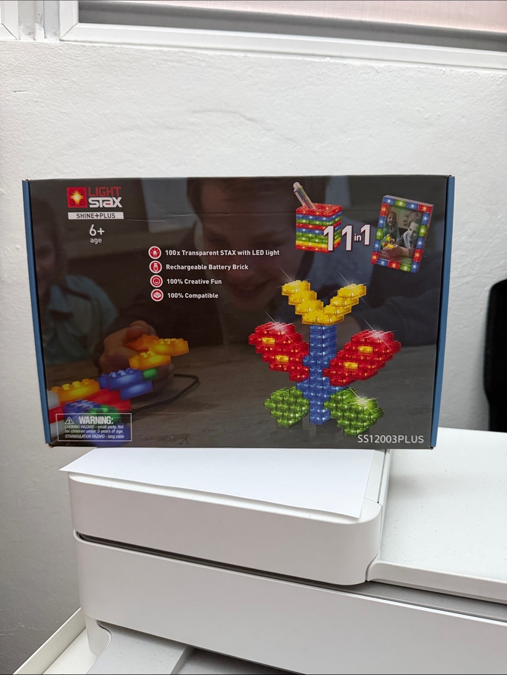 Light Stax Shine Plus 11-in-1 LED Building Set - Multicolor